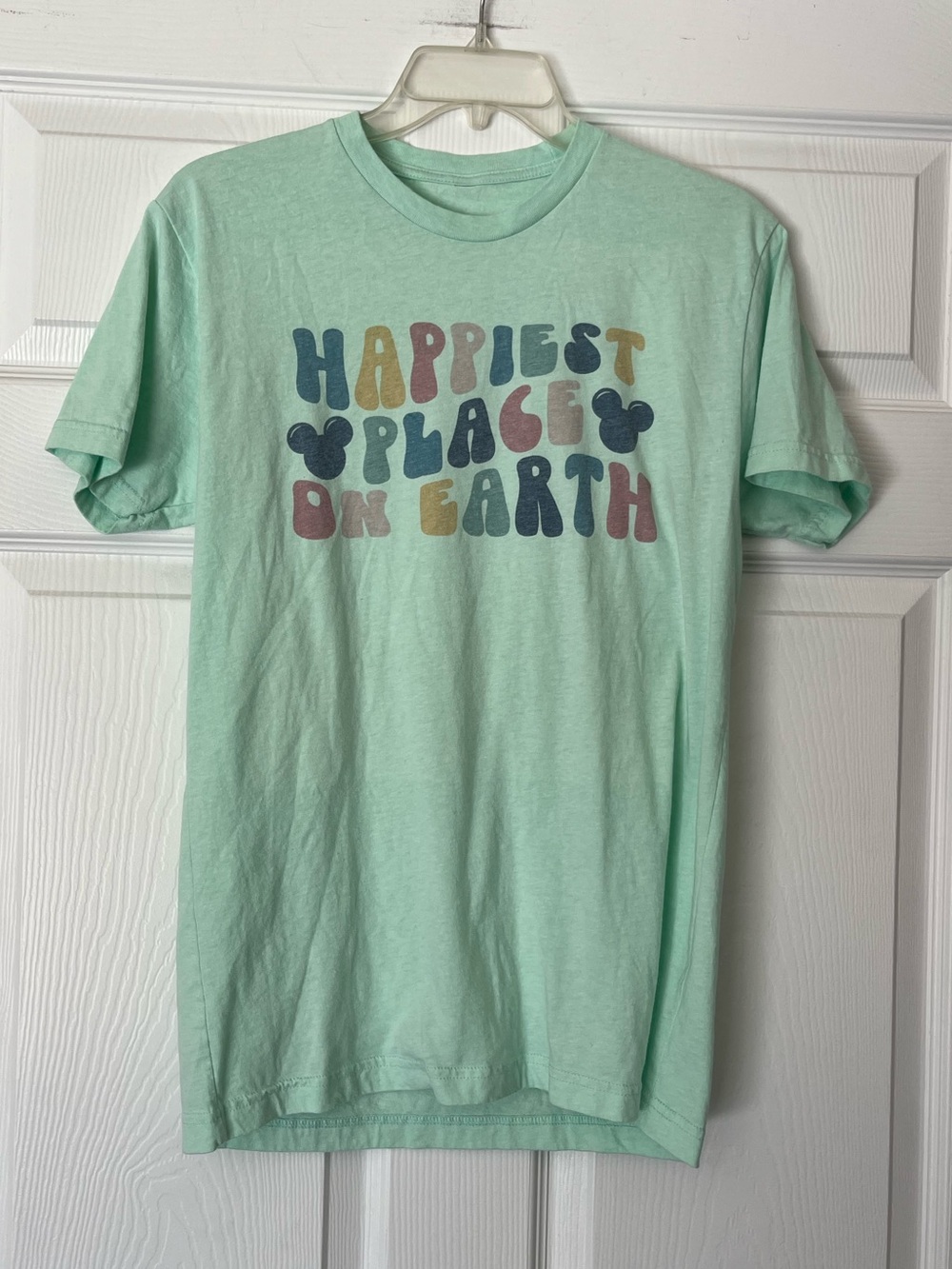 Mint 'Happiest Place on Earth' Disney Graphic Tee